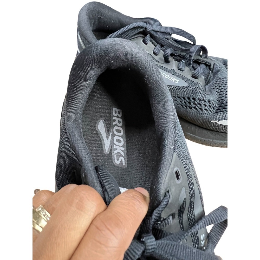 Brooks Adrenaline GTS 23 Running Shoes -Triple Black - Size 8 2e - Extra wide - Picture 10 of 10